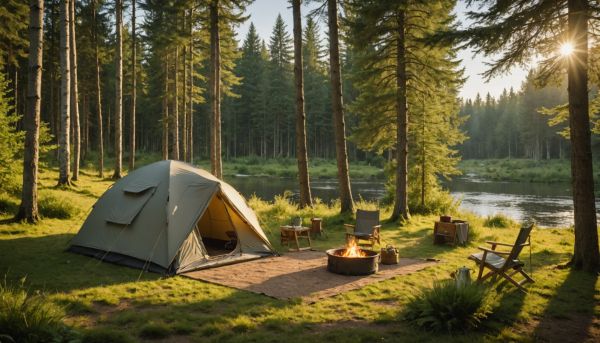 Profitez d'un camping en pleine nature près de Paris